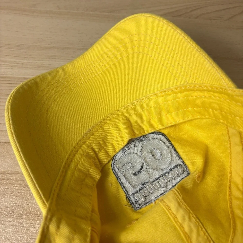 Degelman Hat Cap Strap Back Yellow Adjustable